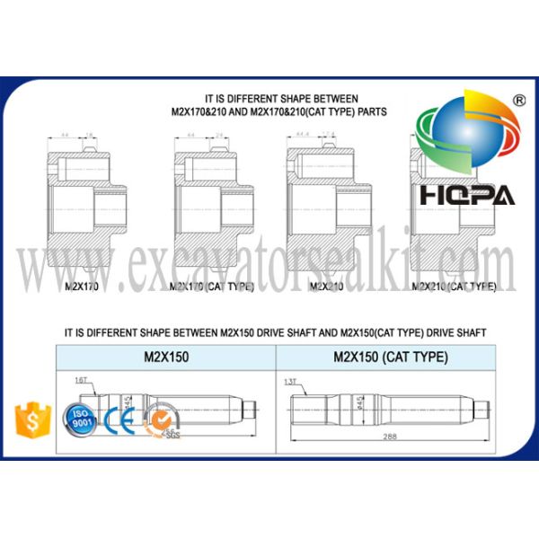 Swing Motor Repair Kit HZZC-M2X170CHB For HD900-5 HD900-7 E330 E330B