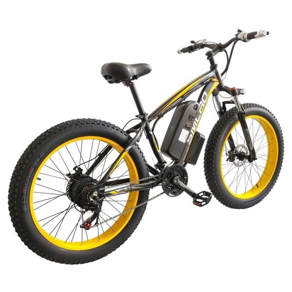 Drop Ship 500W Motor 13AH Lithium Battery Electric Bike SMLRO XDC600 26x4.0 inch Fat Tire E-Bike