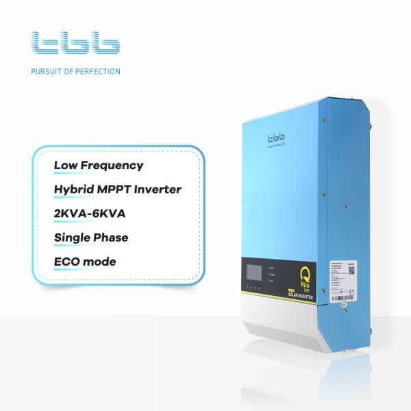 Série de TBB RIIO fora do inversor híbrido 24V 48V 2KW 3KW 4KW 5KW 6KW da carga de poder da grade