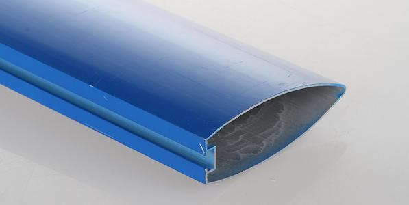 Extruded Bullet Linear Baffle Ceiling 3m Long For Exhibition Center