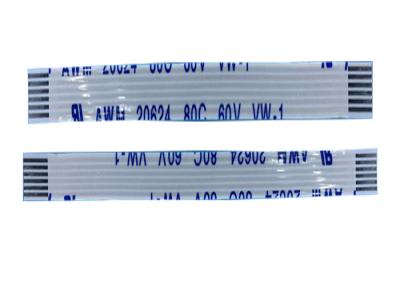 0.5P mesmos cara 100mm 6 cabo liso flexível dos pinos FFC