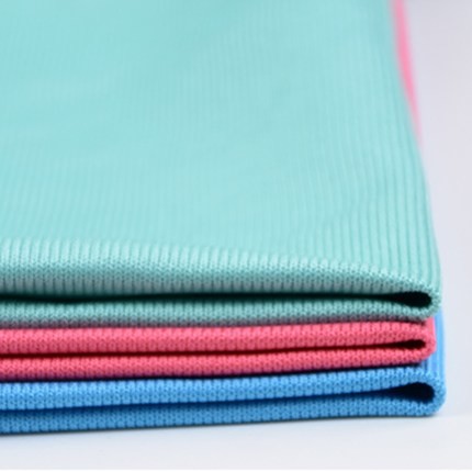 40*40cm Household Microfiber Glass Cleaning Cloth For Kitchen / Table Use