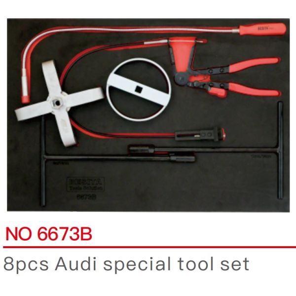 232 Pieces Audi Car Automotive Maintenance Tool Set With Aluminium Components