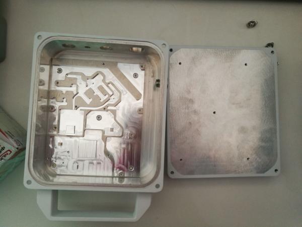 Anodized Surface RF Accessories CNC Milling Machined Aluminum Gearbox Housing