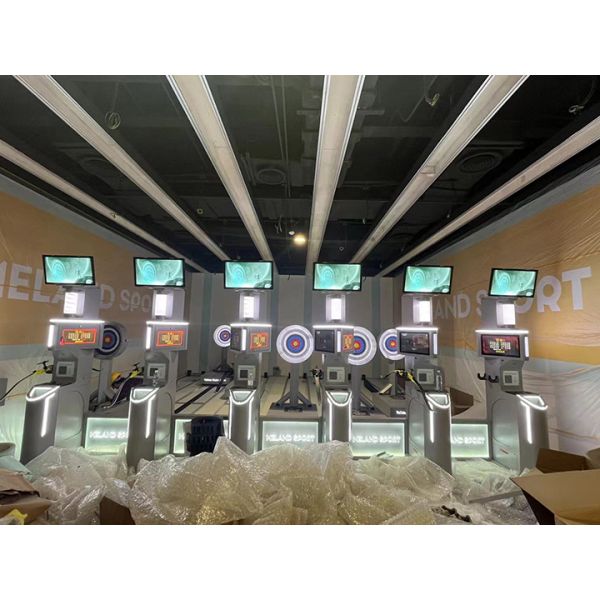 Smart Archery Shooting Machine Commercial AR Interactive Archery Simulator Intelligent Archery Simulator 4D Feedback Smart Commercial Archery Arcade Game Machine for Entertainment Center