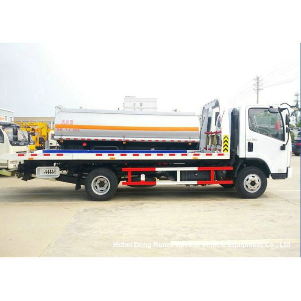 FAW 3 Ton Road Wrecker Tow Truck / Transporter Recovery Truck With Crane EURO 5