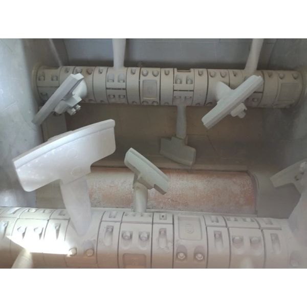 Mezclador concreto del eje del gemelo del sector de la construcción MS1500/1000