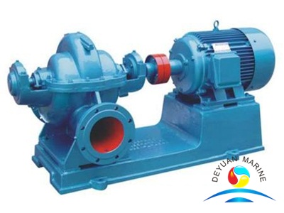 Double Suction Mid - Open  Marine Water Pump Horizontal Centrifugal
