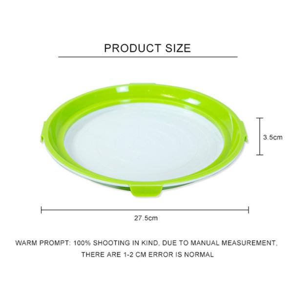 FDA Standard Private Logo Plastic Serving Clever Trays