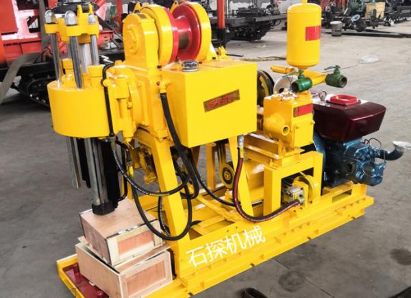 100 mètres machine de forage hydraulique pour l'exploration des couches rocheuses