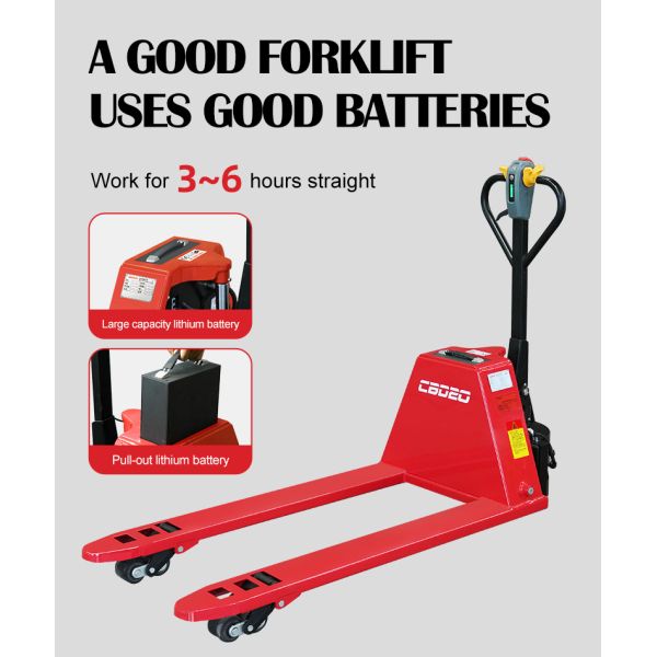 SINOLIFT ET20 Lithaum Battery Electric Hydraulic Pallet Truck