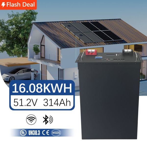 51.2V 200Ah 314Ah Lithium Battery 48V Controller Solar Power Module Solar Air Conditioner for Homes Solar Energy System