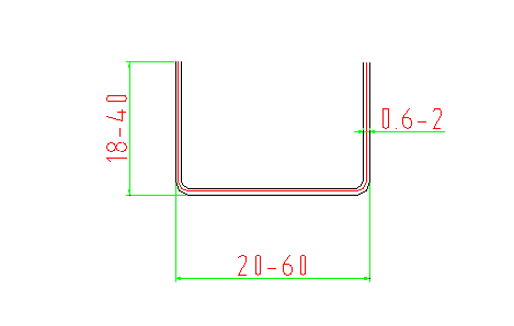 rolo da canaleta em U 15kw que forma o fio da máquina - elétrodo que corta 0,6 - 2.0mm