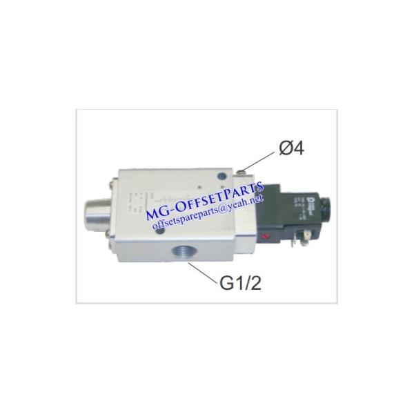 61.184.1191, HD SM102/PM52/SM74 SOLENOID VALVE, SPARE PARTS FOR HD MACHINE