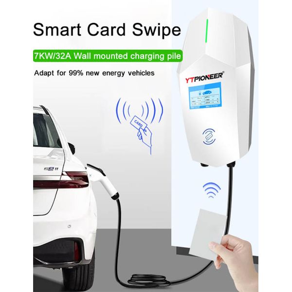 22kW Wallbox Electric Car Charger AC Wall Mounted EV Charger OCPP1.6