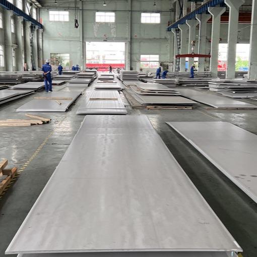 AISI 304 SS304 1.4301 SUS304 10*1500*6000mm Chapa de aço inoxidável 1D Superfície