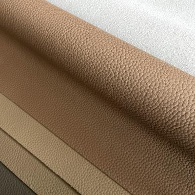Anti Scratching PU Leather Solvent Free Hydrolysis Resistance For Sofa