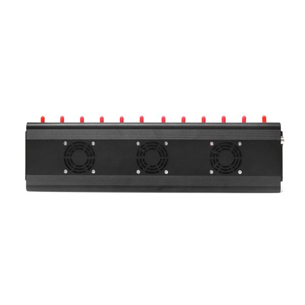 Настольный 12 Jammer Jammer 5g сигнала канала для сжимать UHF Lojack VHF сотового телефона 2345G WiFi GPS GSM