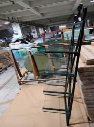 Metal And Glass Etagere Wall Unit Powder Coating Various Sizes Available