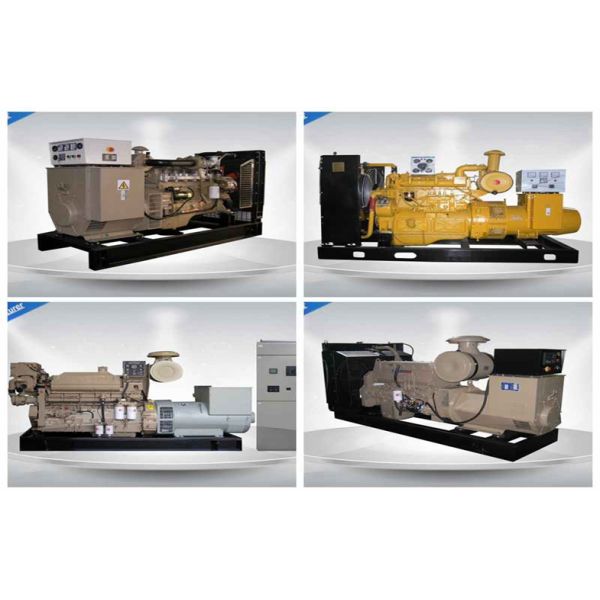 4 Pole Electronic Industrial Power Generators 750kva with Stamford / Copy Stamford Alternator