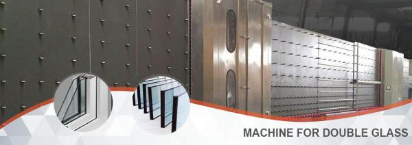 Auto Flat Insulating Low-E Double Glass Machine With Man Machine Interface