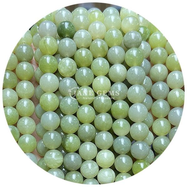 Mix Natural Gemstone Loose Beads Red Aventurine Green Jade For Crystal Crafts Making