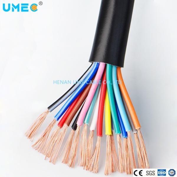 Fil électrique de 300/300v conducteur en cuivre flexible multicore isolant en PVC