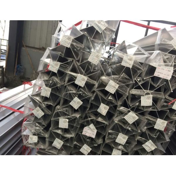 High Strength 7075 Alum Extrusion Profile Light Weight Used As Mortar Tail Fin