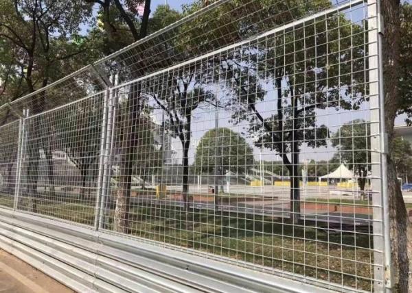 Galvanized Roll Top Wire Mesh Fence 3m Width Black