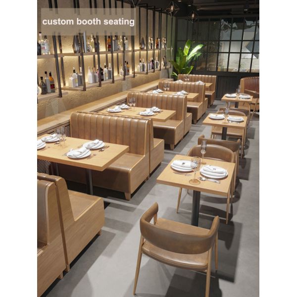 Будочки ресторана круга выполненной на заказ будочки полкруга усаживая нордическая просторная квартира