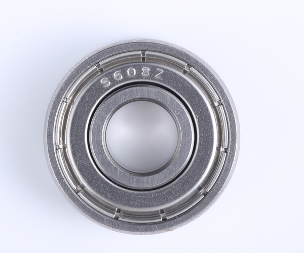 608ZZ Food Grade Stainless Steel Ball Bearings , Single Shielded Bearing Dustproof