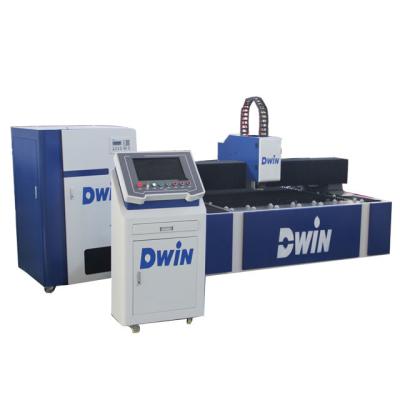 Máquina de corte de alumínio do laser da fibra do ferro do carbono para o metal