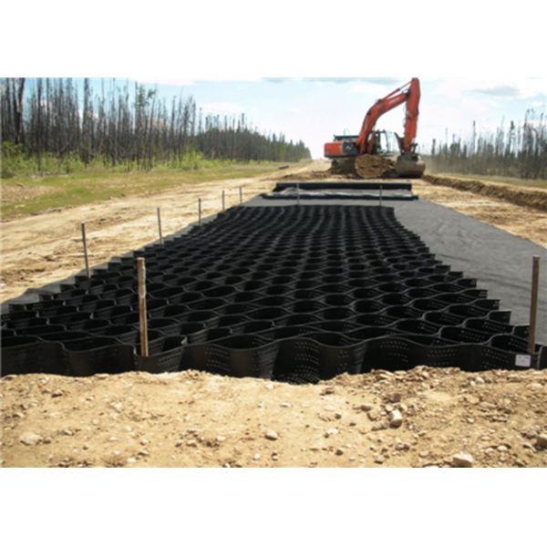 Пефорированное сопротивление ссадины стабилизатора гравия предохранения от наклона Геоселл ХДПЭ пластиковое