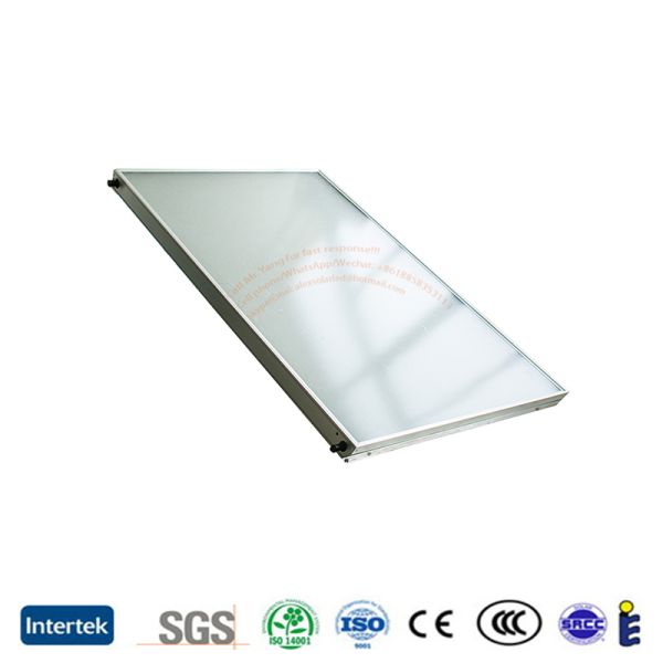 Rooftop Solar Hot Water Collector Panel