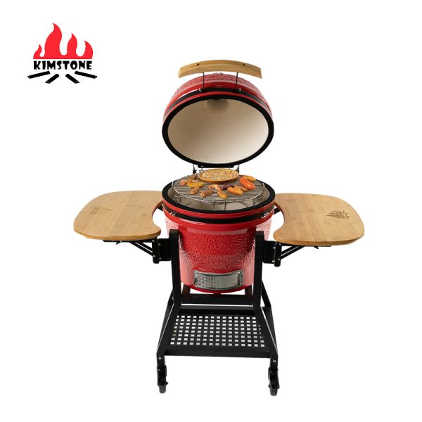 Uovo Kamado 18inch Charcoal Block Barbacoa Ceramic Kamado Elektrische Foshan Kamado Grills Kimstone Bbq Grill Garden Family Bbq