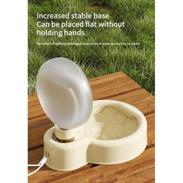 350 ml 500 ml alimentador de agua para perros plegable botella de bebida para mascotas diseño sellado