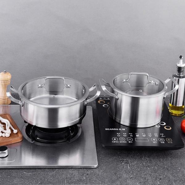 New Arrival Stainless Steel Kitchen Cookware Sets Pots And Pans Saucepan Pot Set Cookware Set Cooking