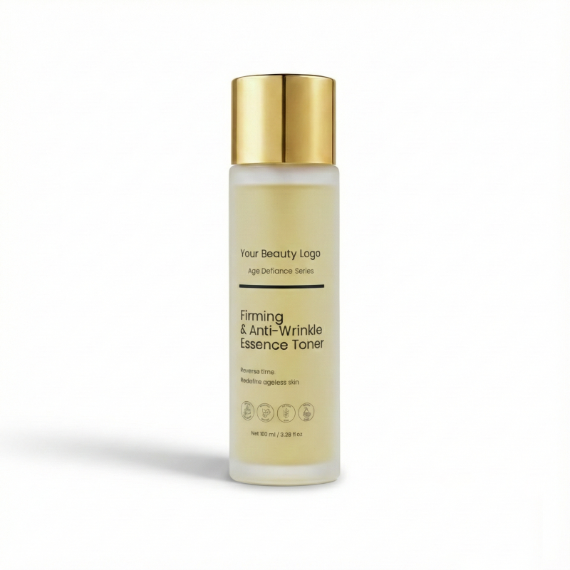 OEM ODM brand firming anti wrinkle essence toner, containing retinol peptide and vitamin E, can smooth fine lines, brighten skin tone, moisturize and moisturize