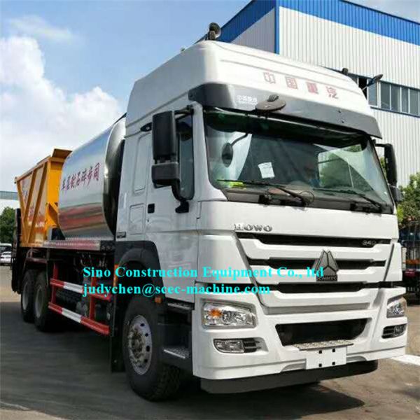 Road Construction Equipment Asphalt Crushed Stone Synchronous Chip Sealer Truck