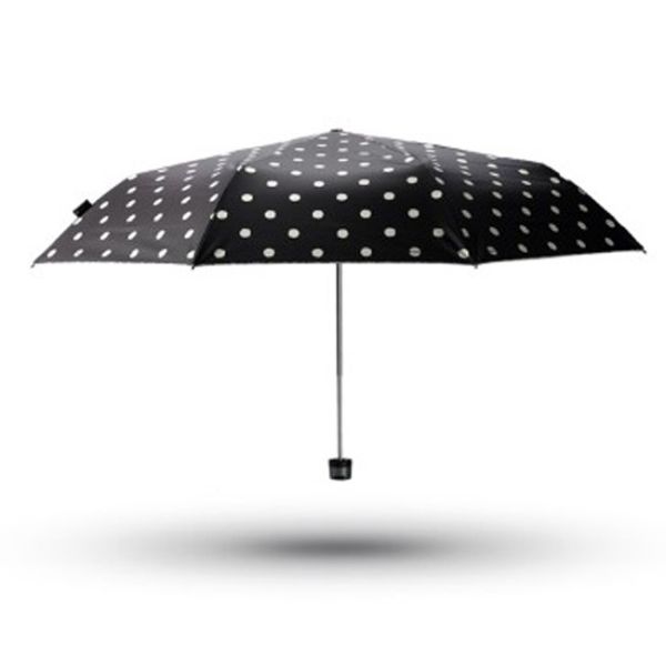 Custom 3 Folding Digital Printing UV Coating Windproof Rain Umbrella