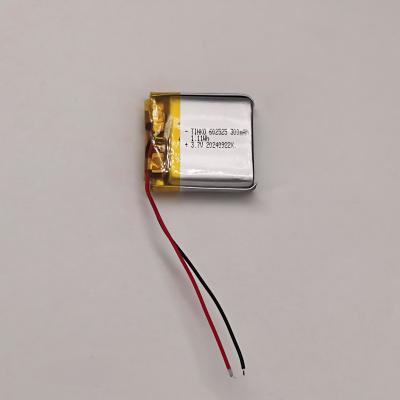 602525 3,7 V 300mAh Bateria Lipo Células de alta capacidade Saco de bateria