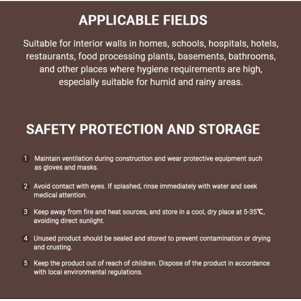 OEM ODM Anti-mold Antibacterial Interior Wall Coating Long-lasting Color Retention Moistureproof Water-based Wall Paint for Home