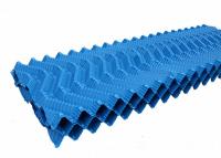 S Wave Plastique PVC remplissages Tour de refroidissement Remplissage médias Tour de refroidissement Remplissages