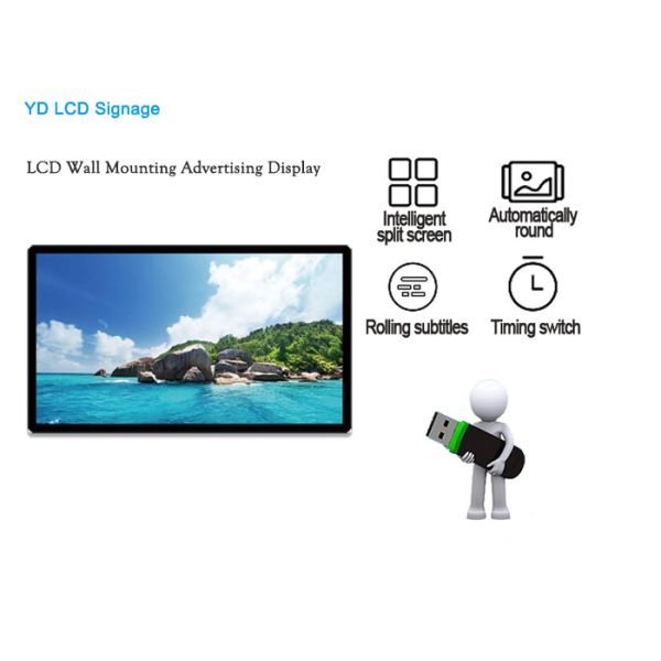 Крытая стена ЛКД установила Синьяге 2к 4К цифров коммерчески супер уменьшают 32 49 дюйма