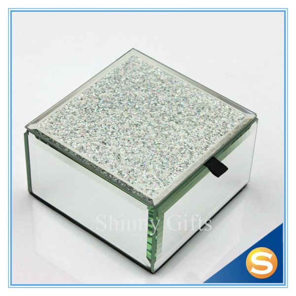 Mirror Jewelry Box Wedding Favor Gift