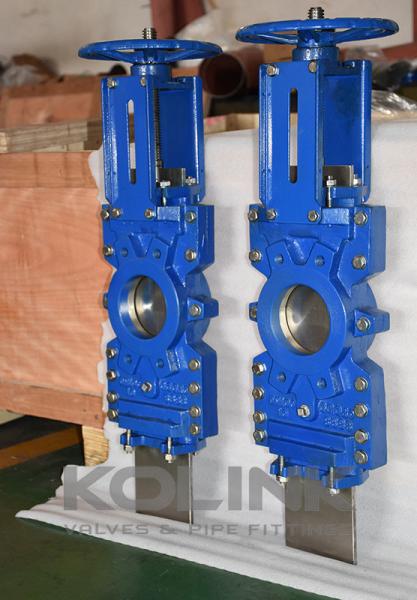O-Port Knife Gate Valve 2-24 Inch Class150 Bubble Tight Sealing