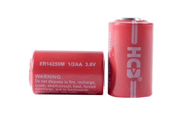 Non rechargeable Li-SOCl2 3.6 V battery for smart metering, high power and high voltage ER34615M lithium battery