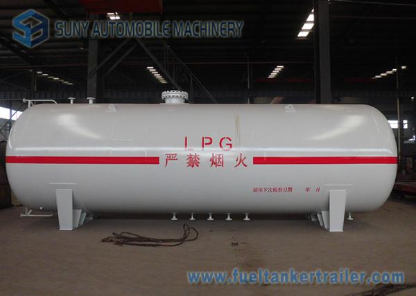 Round / Ellipse Safety LPG Tank Trailer 25000L Horizontal Bulk
