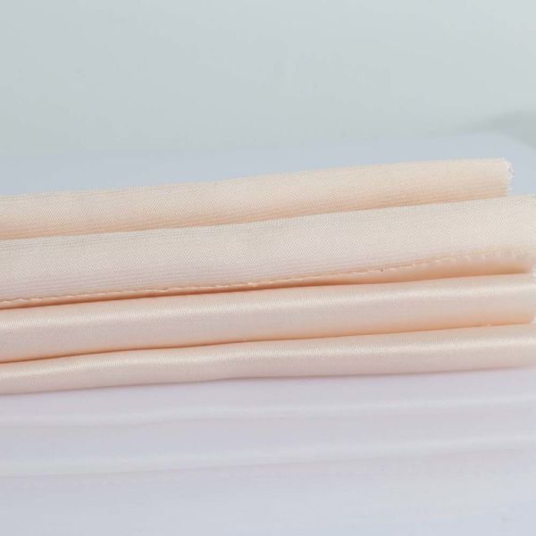 ocean recycle 50D matt satin polyester print fabric for wedding dress