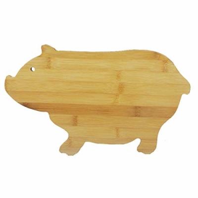 35x19cm feitos sob encomenda 24 porcos de bambu da placa de corte deu forma